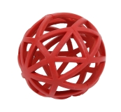 Naturgummiball in Gitterform  11 cm, 1 Stck