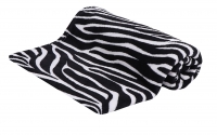 Hundedecke aus Softfleece, Zebra, Mae 75 x 50 cm
