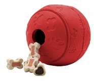 Clever Dog Snack-Ball aus Naturgummi, 7 cm