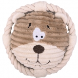 Drollies Plschtier Brgesicht mit Tauring,  17 cm