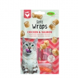 Soft Wraps Huhn und Lachs, 30 g