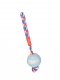Naturgummiball am Band -  4,5 cm, 20 cm