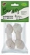 Weie Kauknochen geknotet 11 cm, 2 Stck
