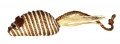 Sisalmaus mit Feder