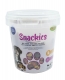 Snackies , Mini Herzen, verschiedene Sorten Hundeleckerlies im Eimer 500 g