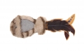 Spielfisch aus Plsch mit Feder