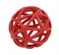 Naturgummiball in Gitterform  11 cm, 1 Stck