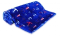 Hundedecke aus Softfleece, Motiv: Maritim, Mae 150 x 100 cm