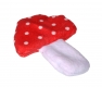 Pilz aus Plsch 13 x 10 cm