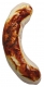 Spielzeug aus Canvas, Bratwurst, 18 x 3cm